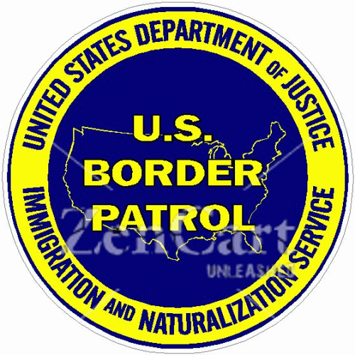 U.S. Border Patrol Decal