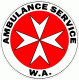 Ambulance Service W.A. Decal