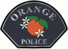 Orange Police Decal