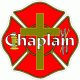 Chaplain Firefighter Maltese Cross Decal