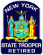 New York State Trooper Retired Decal