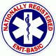 Nationally Registered EMT-Basic Decal