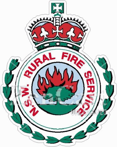 N.S.W. Rural Fire Service Decal