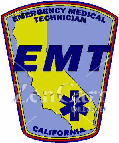 California EMT Decal