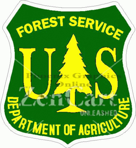 U.S. Forest Service Decal