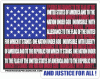 American Flag w/ Pledge Of Allegiance Decal