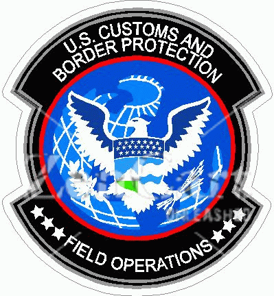 U.S. Customs & Border Protection Field Operations Decal