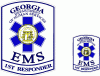 Georgia EMS 1ST Responder Decal