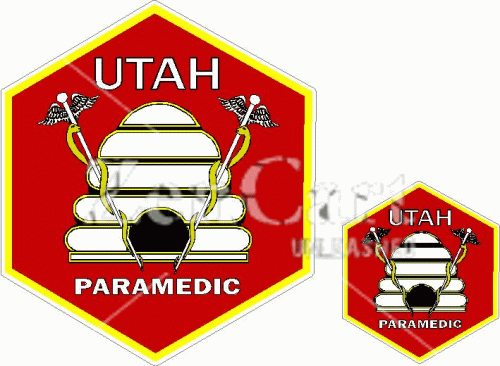 Utah Paramedic Decal
