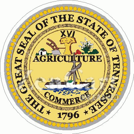 Tennessee State Seal Decal