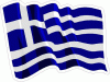 Greece Flag Waving Decal