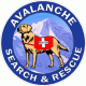 K-9 Avalanche Search & Rescue Decal