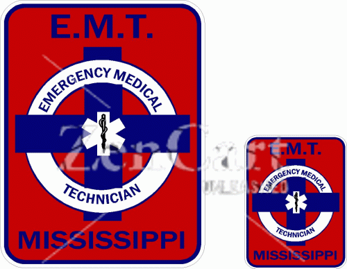 Mississippi EMT Decal