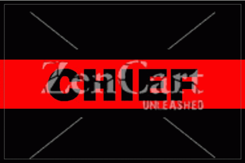 Thin Red Line Chief Decal