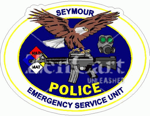 Seymour Police Emergency Service Unit Decal