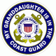 My Granddaughter Is In The Coast Guard Decal