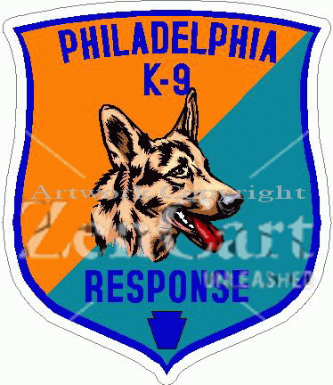 Philadelphia K-9 Response Decal