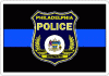 Thin Blue Line Philadelphia Police Decal