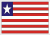 Liberia Flag Decal