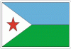 Djibouti Flag Decal