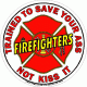 Firefighters Trained To Save Decal