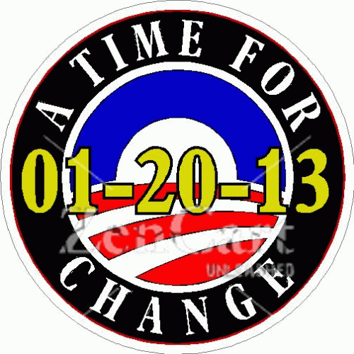 A Time For Change 01-20-13 Decal