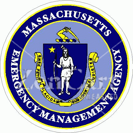 Massachusetts Emergency Management Agency Decal
