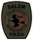 Salem Police Dept. Subdued Decal