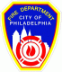 City of Philadelphia Fire Dept. Decal