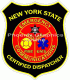 New York State Certified Dispatcher Decal
