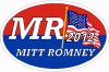 Mitt Romney 2012 Republican Decal