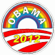 Obama 2012 Rainbow Decal