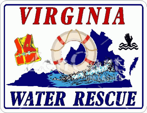 Virginia Water Rescue Decal