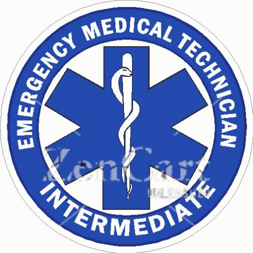 Emergency Medical Technician Intermediate Decal