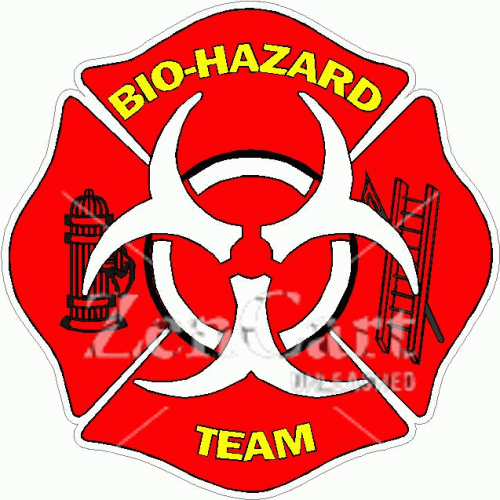 Bio-Hazard Team Decal