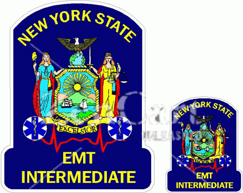 New York State EMT Intermediate Decal