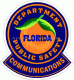 Florida Department of Public Safety Communications Decal