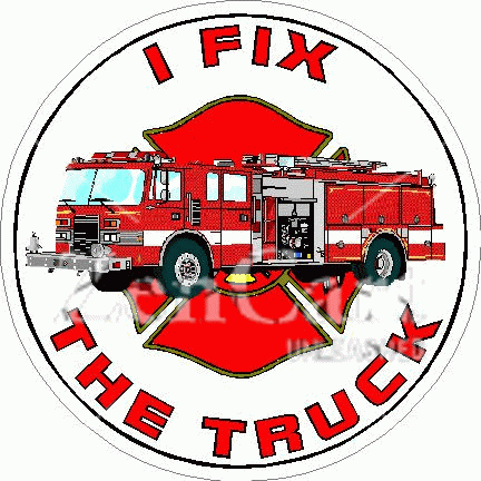 I Fix The Truck Decal