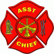 Asst. Chief Fire Dept. Decal