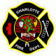 Charlotte Fire Dept. Decal
