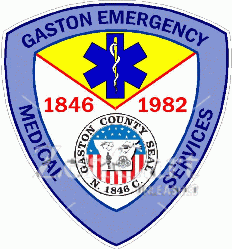 Gaston County EMS GEMS Decal