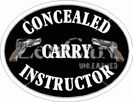 Concealed Carry Instructor Decal