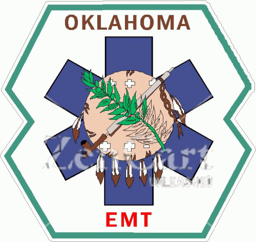 Oklahoma EMT Decal