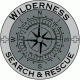 Grey Wilderness Rescue Decal