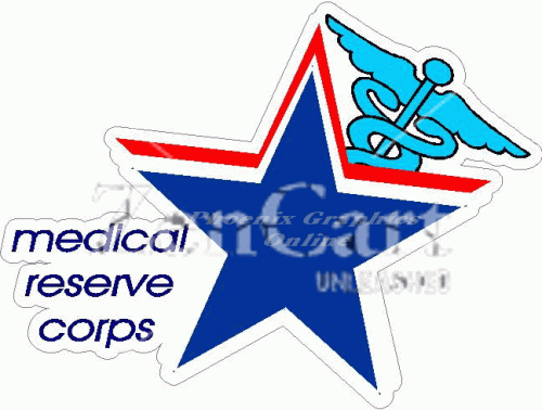 Medical Reserve Corps Decal