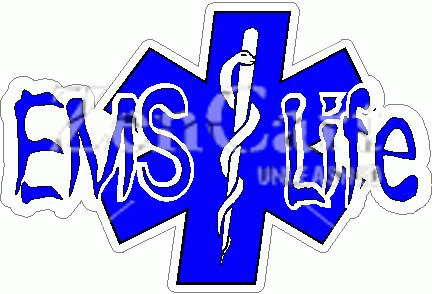 EMS Life Star Of Life Decal