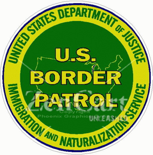 U.S. Immigration & Customs U.S. Border Patrol Decal