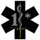 Subdued Tactical Medic 1* Star of Life Decal