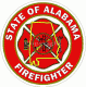 State of Alabama Firefighter Decal