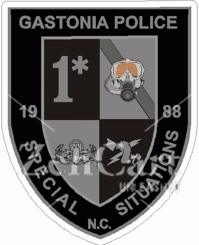 Gastonia Police Special Situations Decal